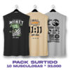 PACK SURTIDO (MUSCULOSAS )
