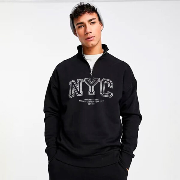BUZO FRIZA CON CIERRE "NYC 2"