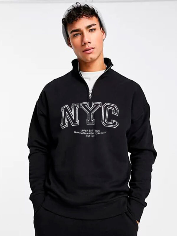 BUZO FRIZA CON CIERRE "NYC 2"