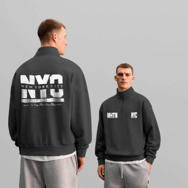 BUZO FRIZA CON CIERRE "NYC"