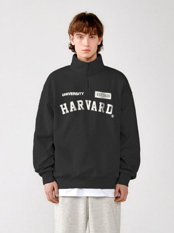 BUZO FRIZA CON CIERRE "HARVARD"