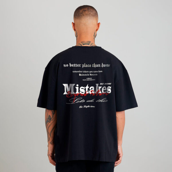 BOXY FIT "NO MORE MISTAKES"