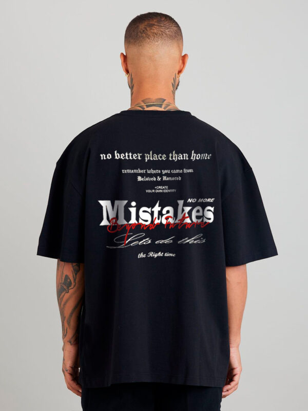 BOXY FIT "NO MORE MISTAKES"