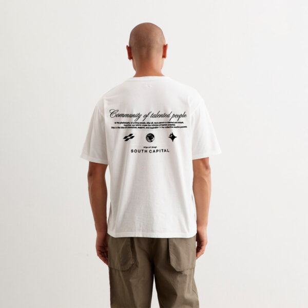 remera 477 BOXY FIT "COMMUNITY"