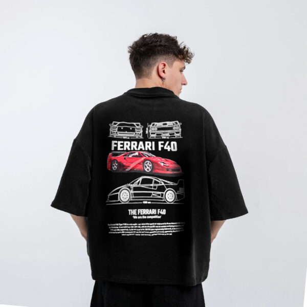 remera 525 BOXY FIT "FERRARI"
