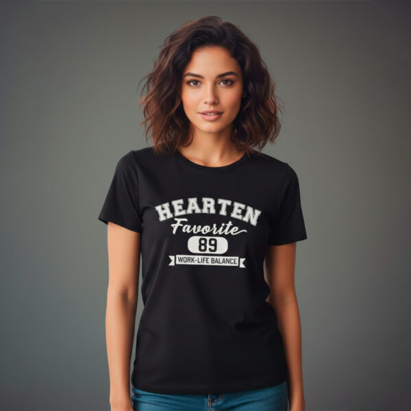 remera 675 REMERA F Entallada HEARTEN
