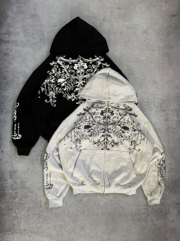 CAMPERA TIRAS CALAVERA