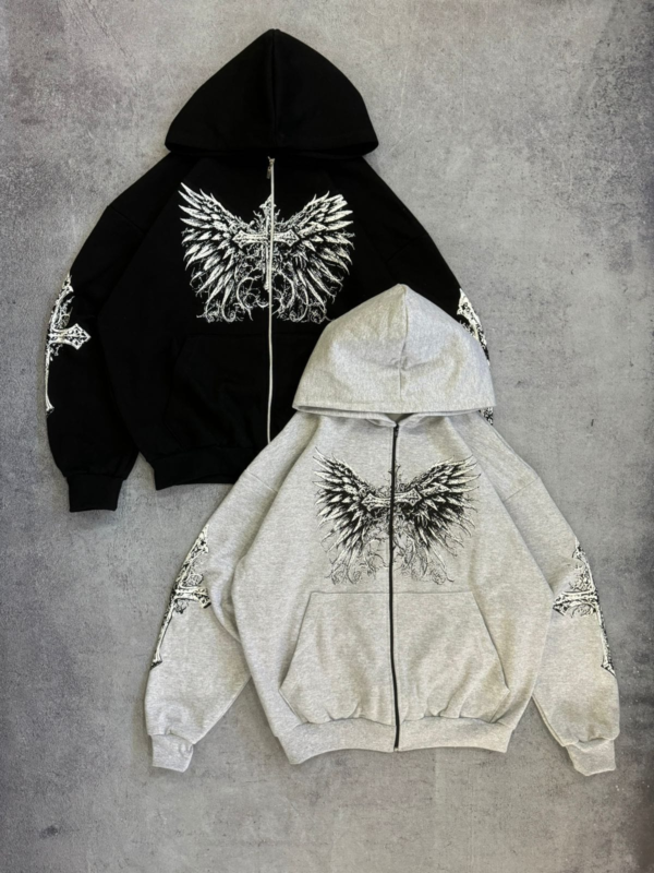 CAMPERA ALAS Y CRUZ