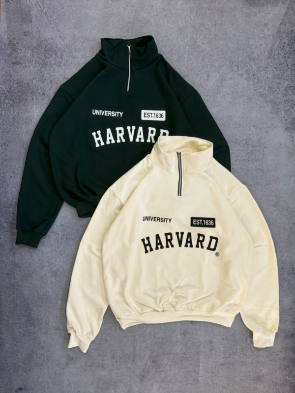BUZO CON CIERRE HARVARD