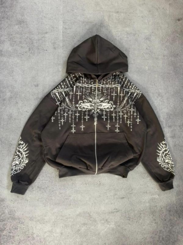 CAMPERA CADENA Y CRUZ