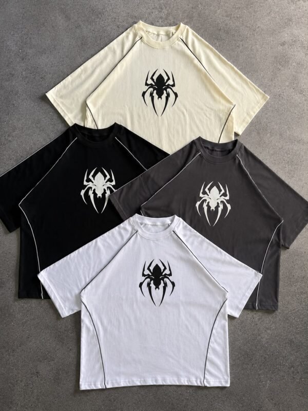 BOXY FIT CON VENAS SPIDER LOG