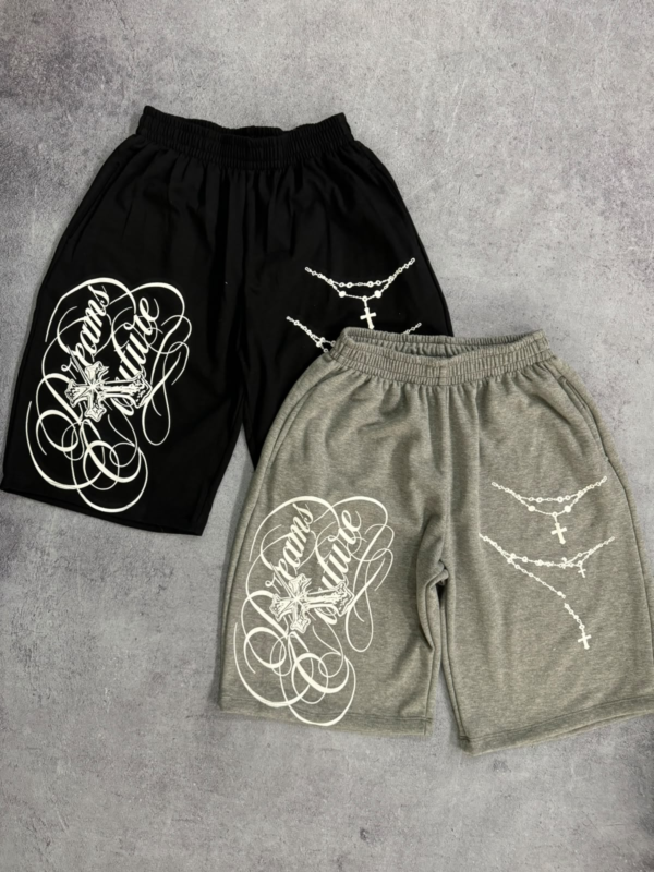 SHORT RUSTICO CARDADO CRUZ