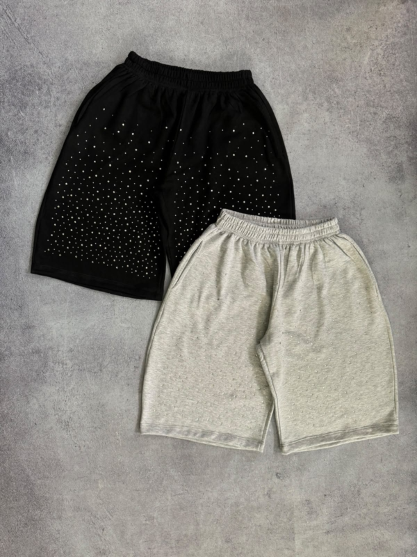 SHORT RUSTICO PESADO CON STRASS