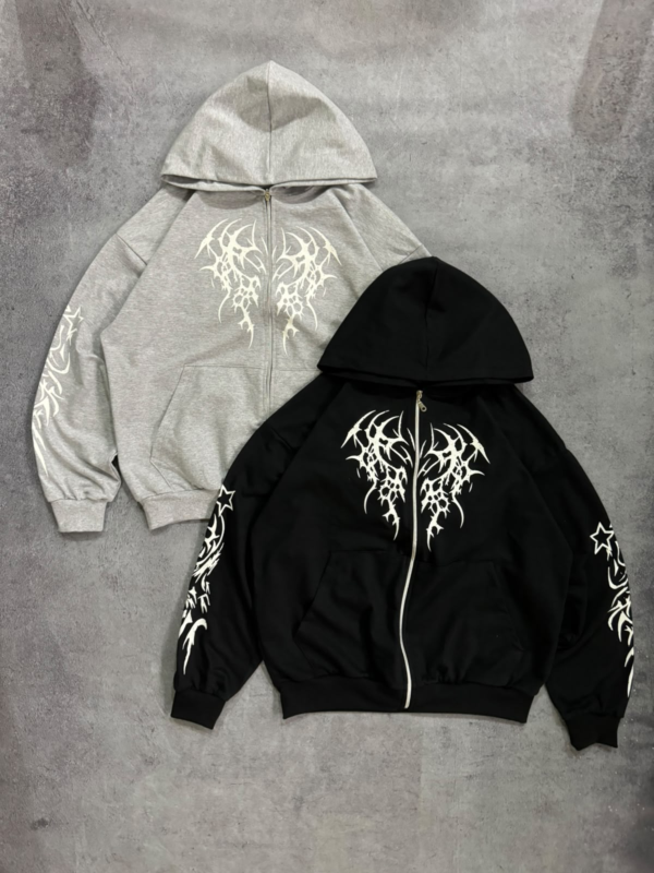 CAMPERA RUSTICO LIVIANO CORAZON TRIBAL