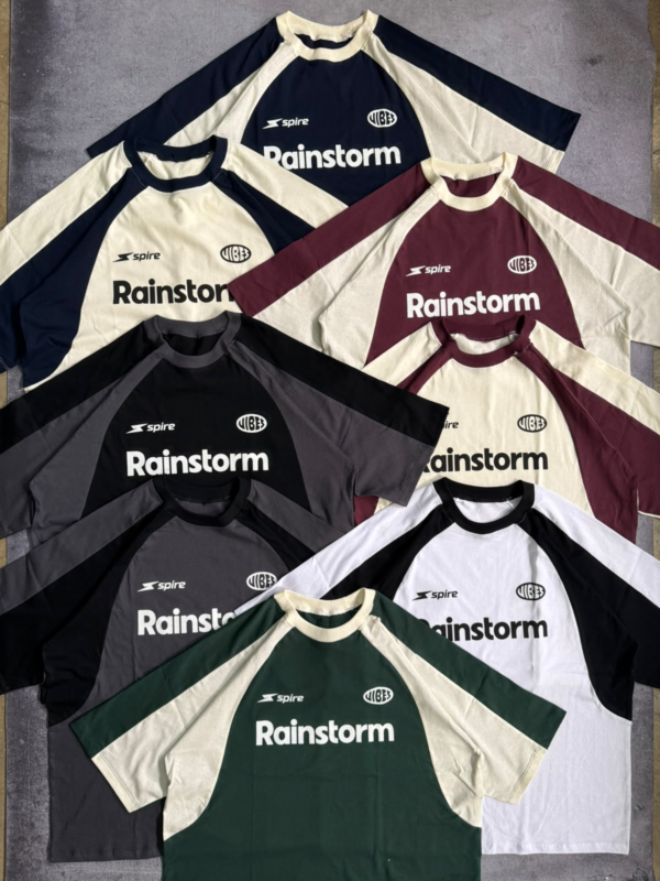 BOXY FIT  "RAINSTORN"